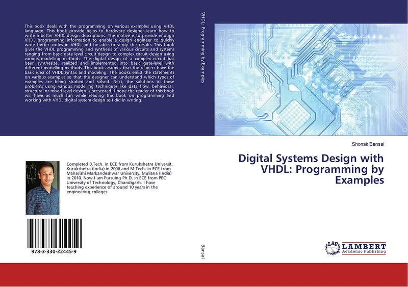 Digital Systems Design with VHDL: Programming by Examples