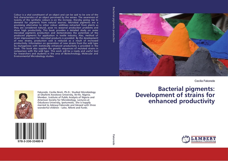 Bacterial pigments: Development of strains for enhanced productivity