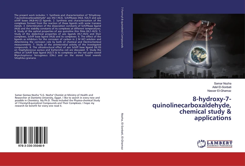 8-hydroxy-7-quinolinecarboxaldehyde, chemical study & applications