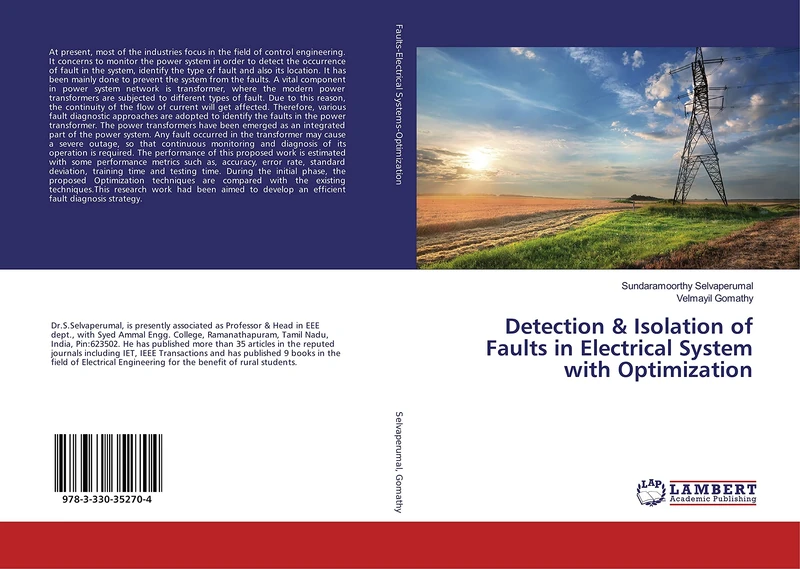 Detection & Isolation of Faults in Electrical System with Optimization