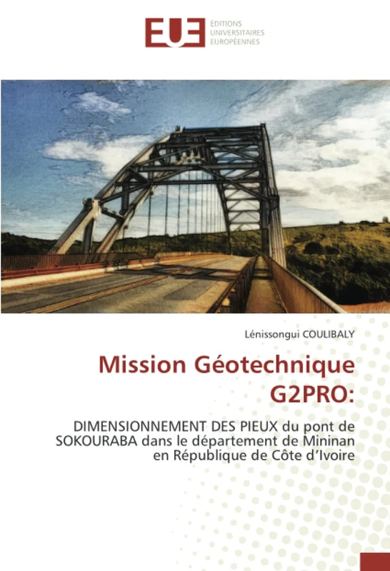 Mission Géotechnique G2PRO:: DIMENSIONNEMENT DES PIEUX du pont de SOKOURABA dans le département de Mininan en République de Côte d’Ivoire - Image 1