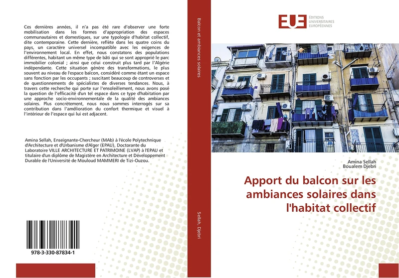 Apport du balcon sur les ambiances solaires dans l'habitat collectif