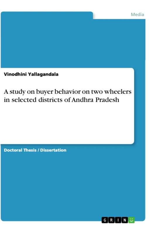 A study on buyer behavior on two wheelers in selected districts of Andhra Pradesh - Image 1