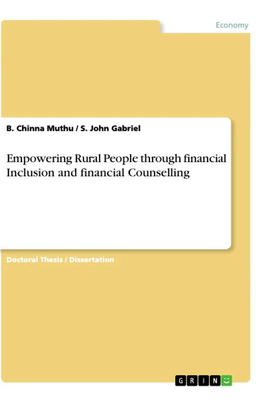 GRIN Verlag - Empowering Rural People through Financial Inclusion