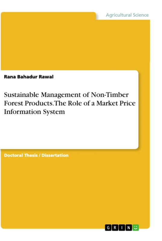 Sustainable Management of Non-Timber Forest Products. The Role of a Market Price Information System