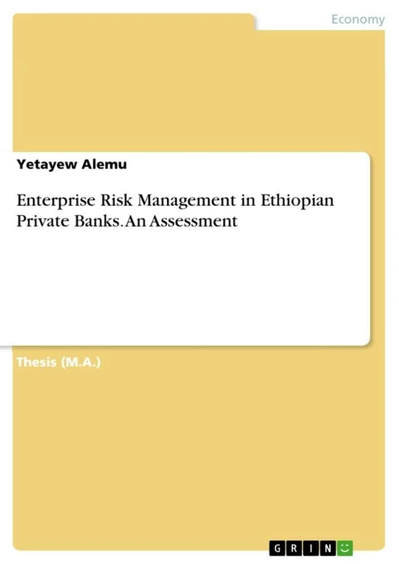 Enterprise Risk Management in Ethiopian Private Banks. An Assessment - Image 1