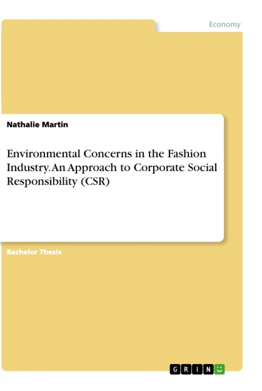 Environmental Concerns in the Fashion Industry. An Approach to Corporate Social Responsibility (CSR)