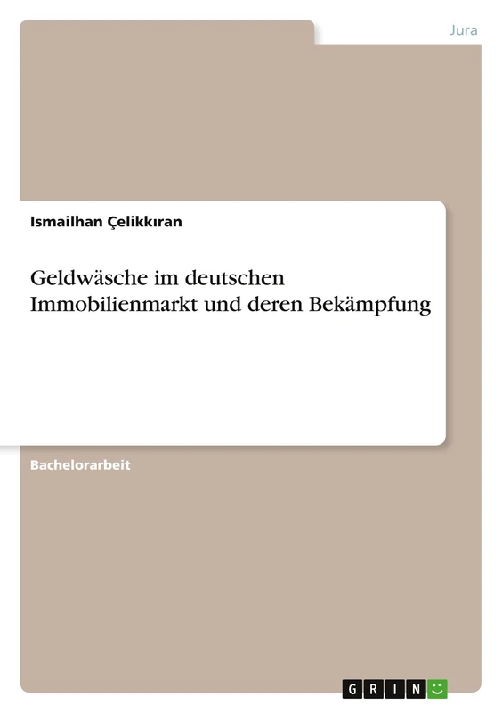 Geldwäsche im deutschen Immobilienmarkt und deren Bekämpfung