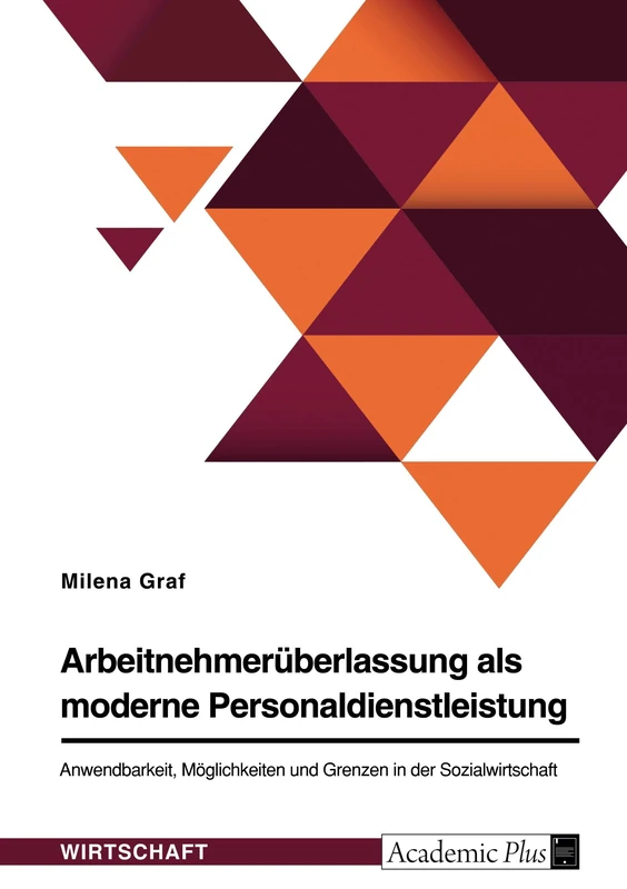 Arbeitnehmerüberlassung als moderne Personaldienstleistung. Anwendbarkeit, Möglichkeiten und Grenzen in der Sozialwirtschaft
