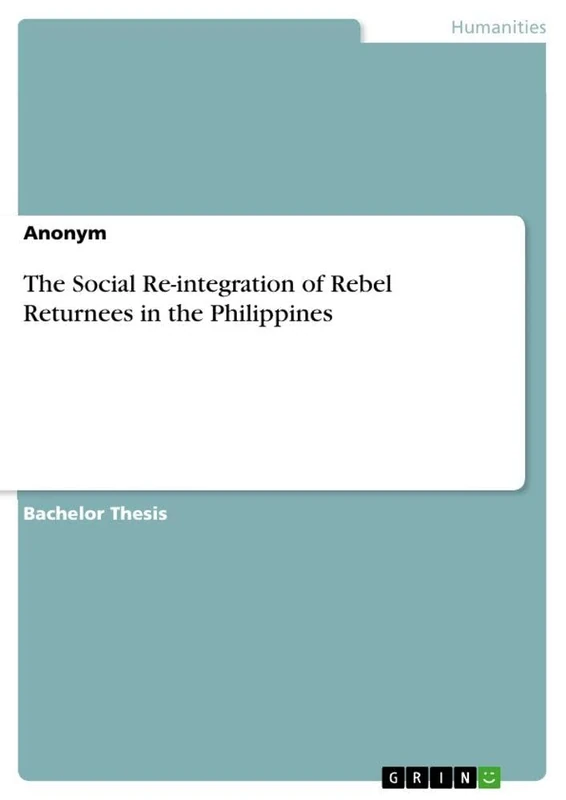The Social Re-integration of Rebel Returnees in the Philippines - Image 1