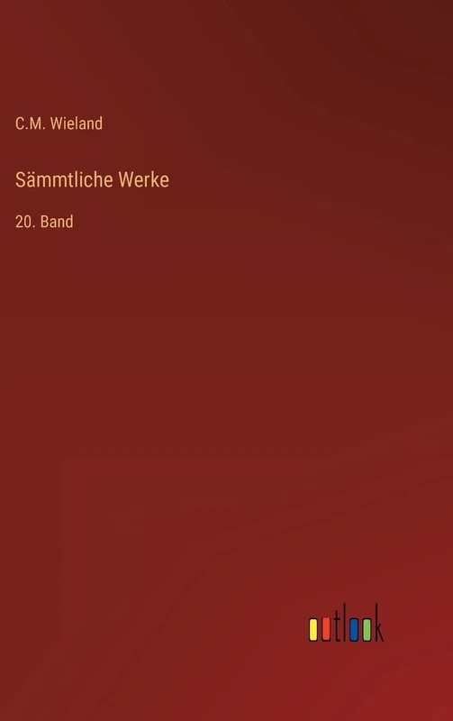 Sämmtliche Werke: 20. Band