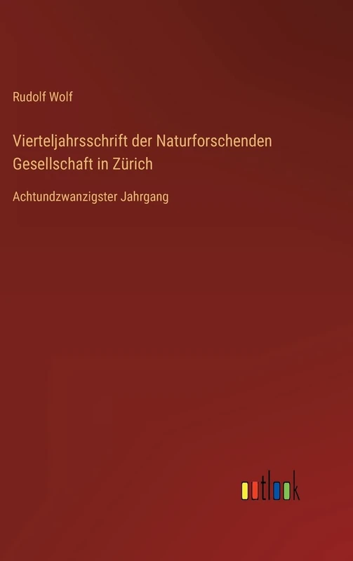 Vierteljahrsschrift der Naturforschenden Gesellschaft in Zürich: Achtundzwanzigster Jahrgang