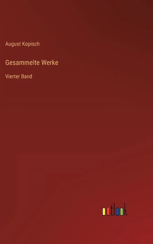 Gesammelte Werke: Vierter Band - Image 1