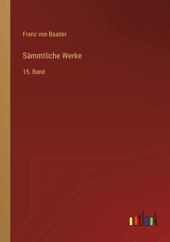 Sämmtliche Werke: 15. Band - Image 1