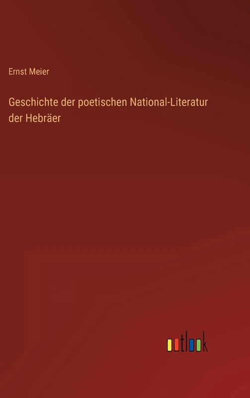 Geschichte der poetischen National-Literatur der Hebräer - Image 1