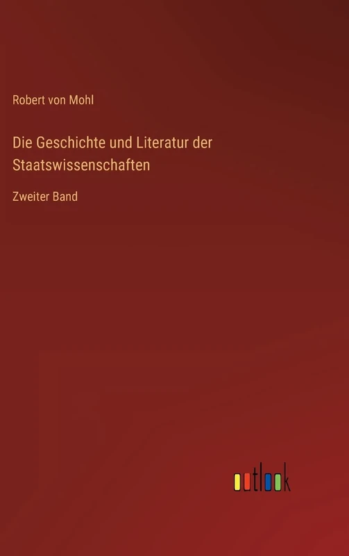 Die Geschichte und Literatur der Staatswissenschaften: Zweiter Band - Image 1