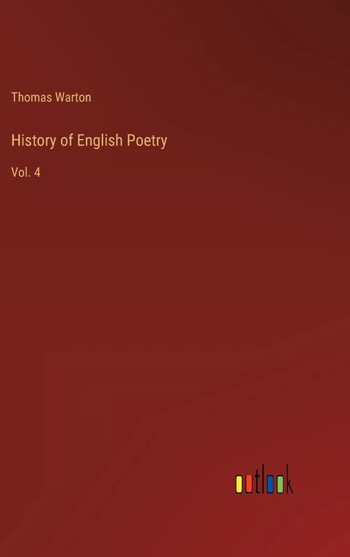 History of English Poetry: Vol. 4 - Image 1