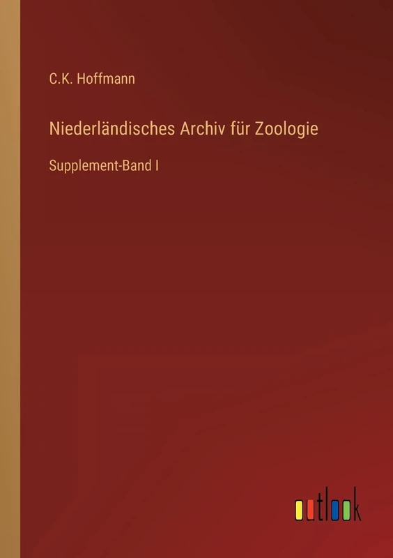 Niederländisches Archiv für Zoologie: Supplement-Band I