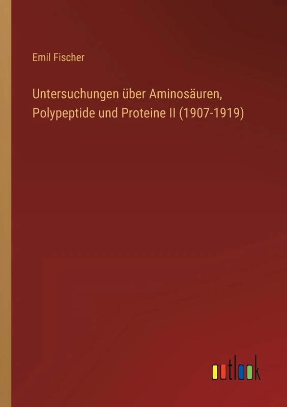 Untersuchungen über Aminosäuren, Polypeptide und Proteine II (1907-1919) - Image 1