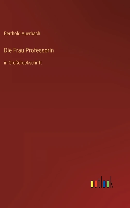 Die Frau Professorin: in Großdruckschrift - Image 1