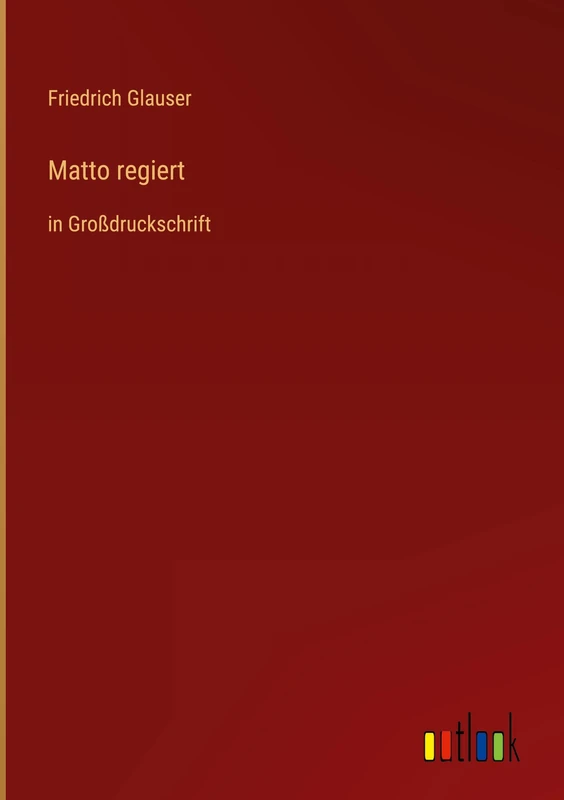 Matto regiert: in Großdruckschrift