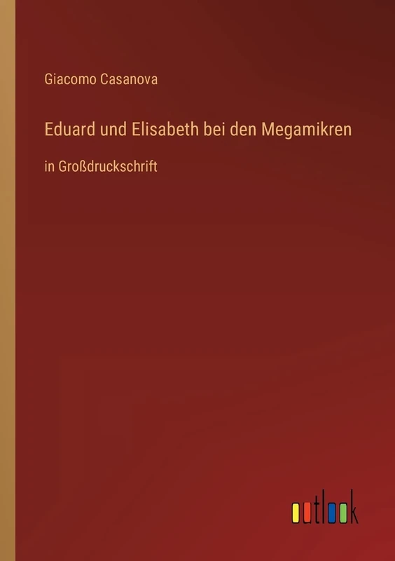 Eduard und Elisabeth bei den Megamikren: in Großdruckschrift - Image 1