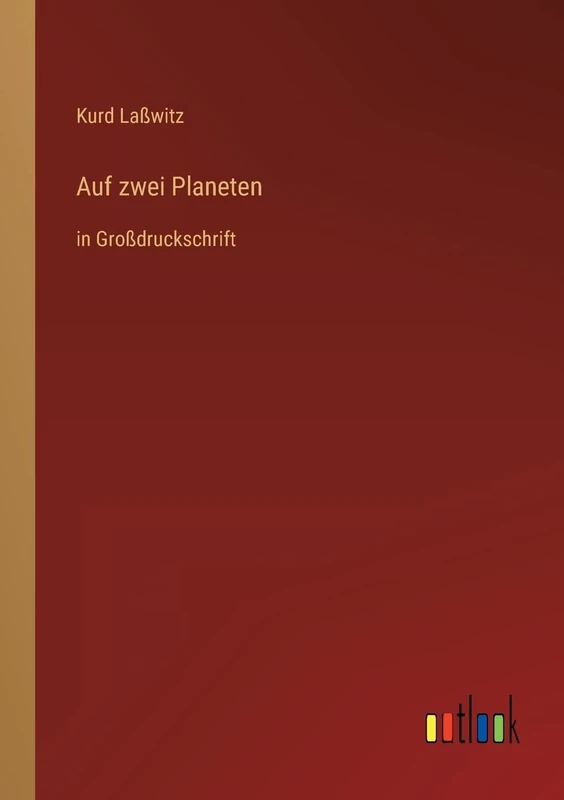Auf zwei Planeten: in Großdruckschrift