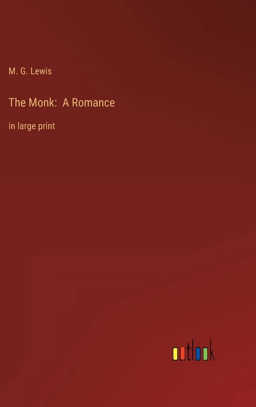 The Monk: A Romance: in large print - Image 1