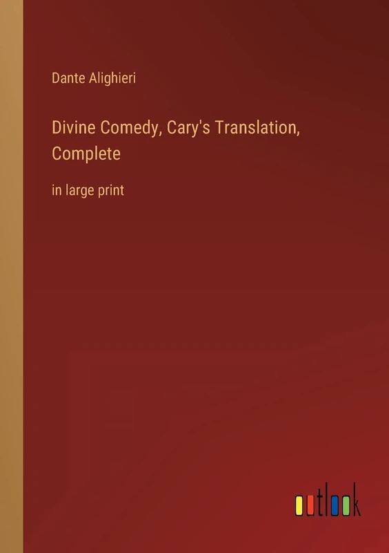 Divine Comedy, Cary's Translation, Complete: in large print - Image 1