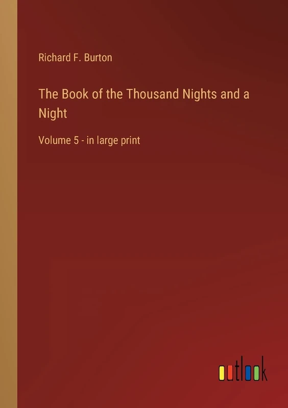 The Book of the Thousand Nights and a Night: Volume 5 - in large print - Image 1