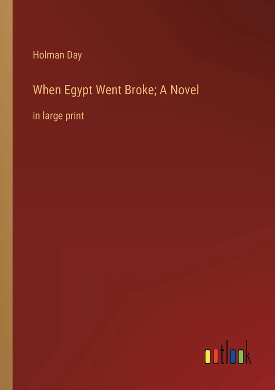 When Egypt Went Broke; A Novel: in large print - Image 1