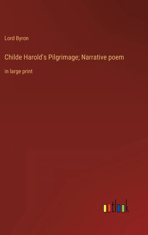 Childe Harold's Pilgrimage; Narrative poem: in large print - Image 1