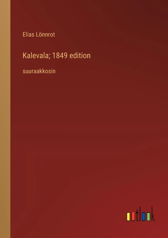 Kalevala; 1849 edition: suuraakkosin - Image 1