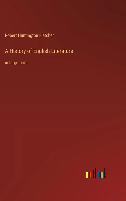 A History of English Literature: in large print - Image 1