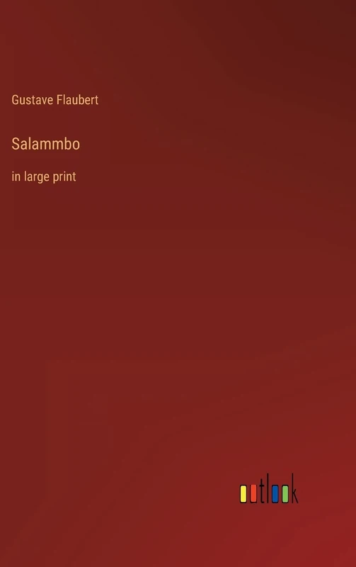 Salammbo: in large print
