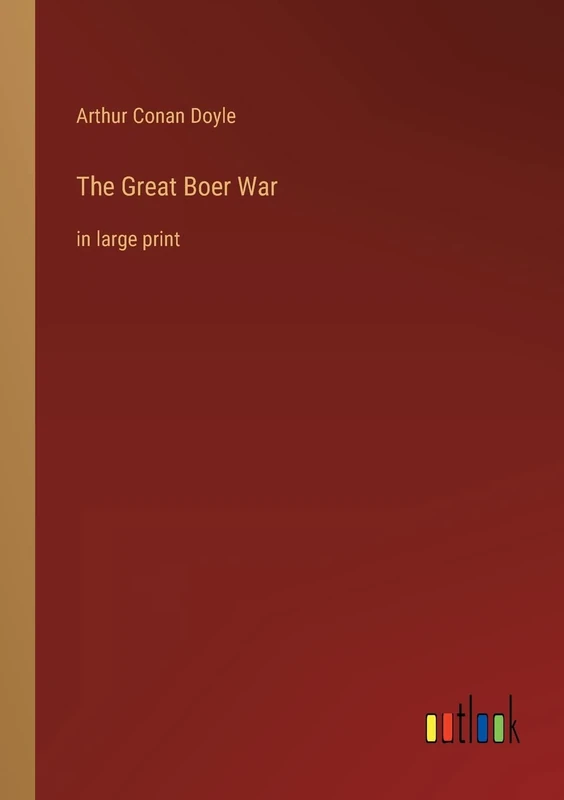 The Great Boer War: in large print