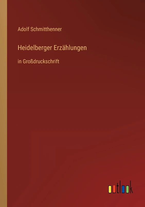 Heidelberger Erzählungen: in Großdruckschrift - Image 1