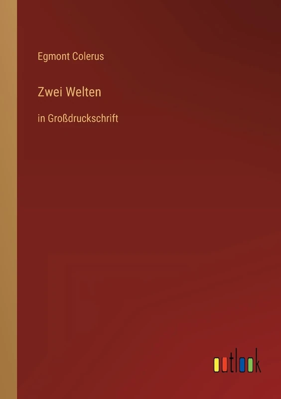 Zwei Welten: in Großdruckschrift