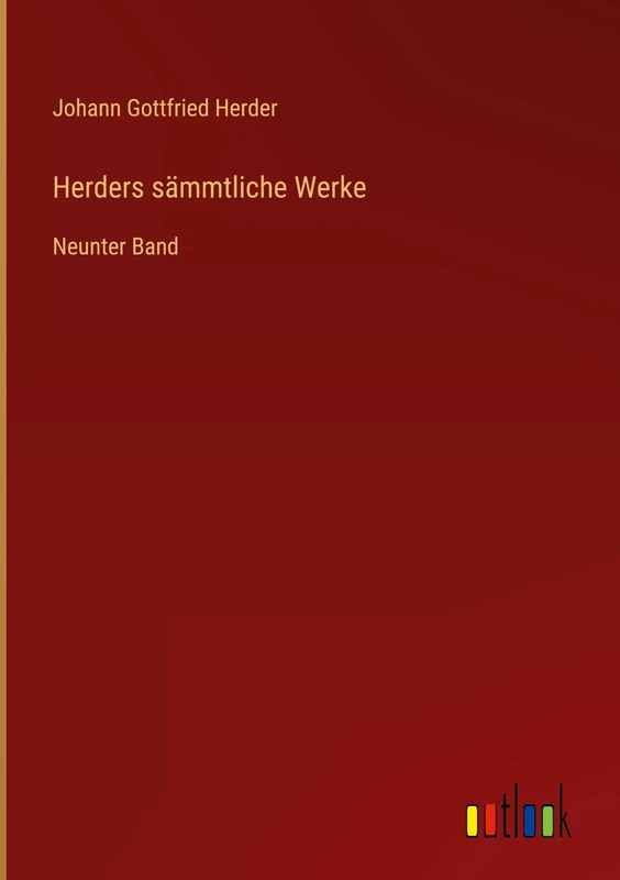 Herders sämmtliche Werke: Neunter Band - Image 1