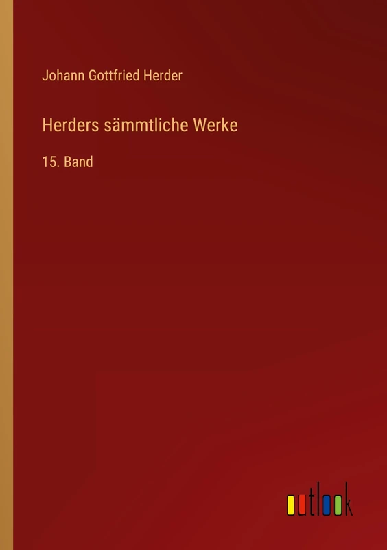 Herders sämmtliche Werke: 15. Band - Image 1