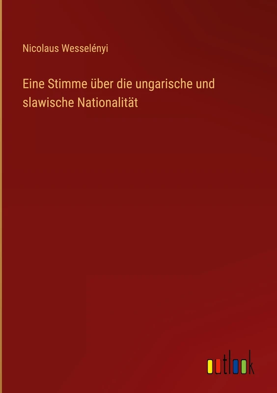 Eine Stimme über die ungarische und slawische Nationalität - Image 1