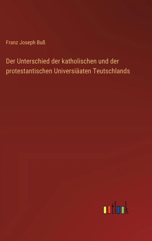 Der Unterschied der katholischen und der protestantischen Universiäaten Teutschlands - Image 1