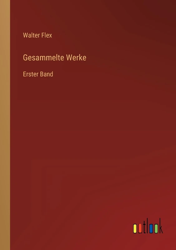 Gesammelte Werke: Erster Band - Image 1
