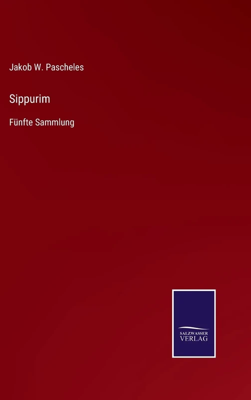 Sippurim: Fünfte Sammlung