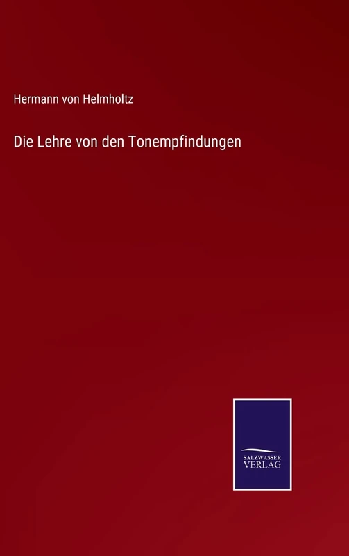 Die Lehre von den Tonempfindungen - Image 1