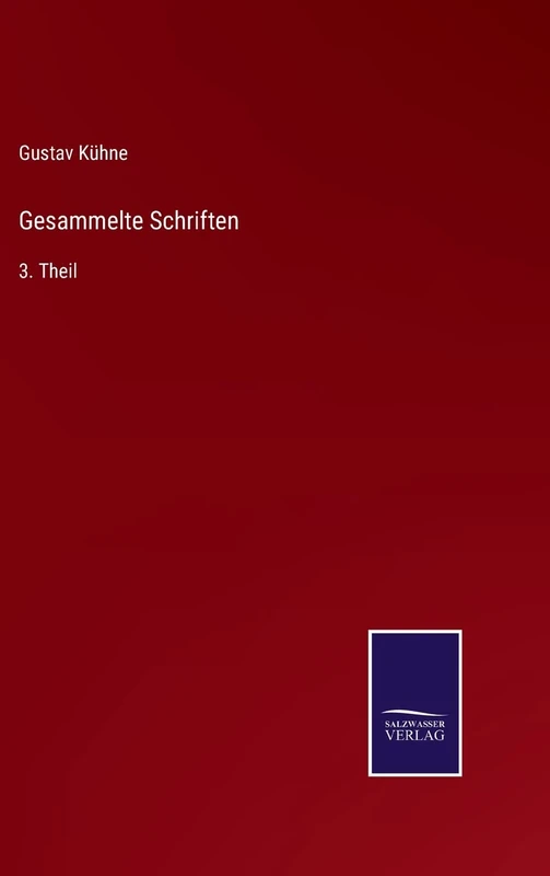 Gesammelte Schriften: 3. Theil - Image 1