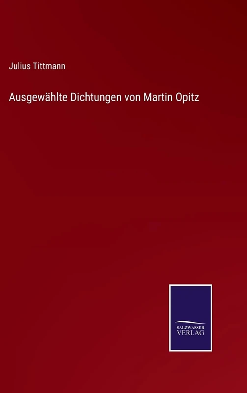Ausgewählte Dichtungen von Martin Opitz - Image 1