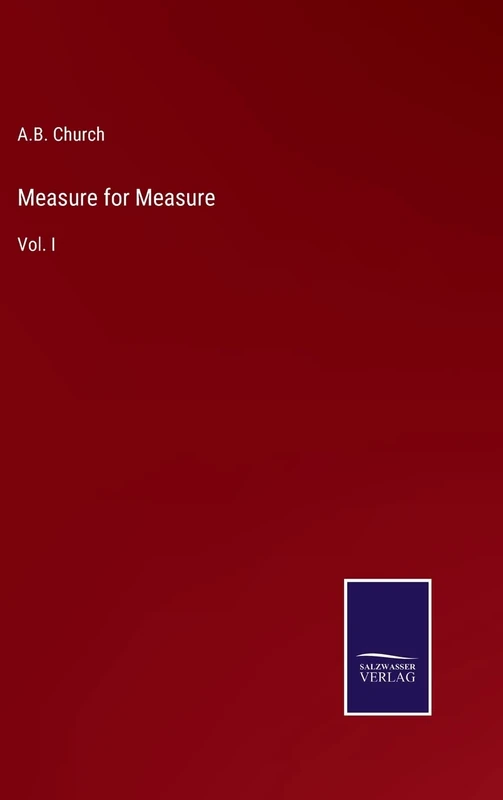 Measure for Measure: Vol. I