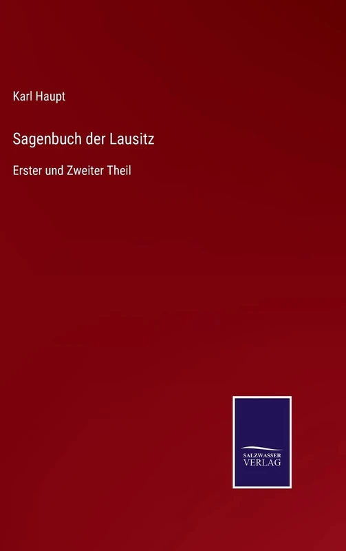 Sagenbuch der Lausitz: Erster und Zweiter Theil - Image 1