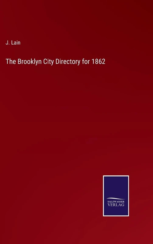 The Brooklyn City Directory for 1862